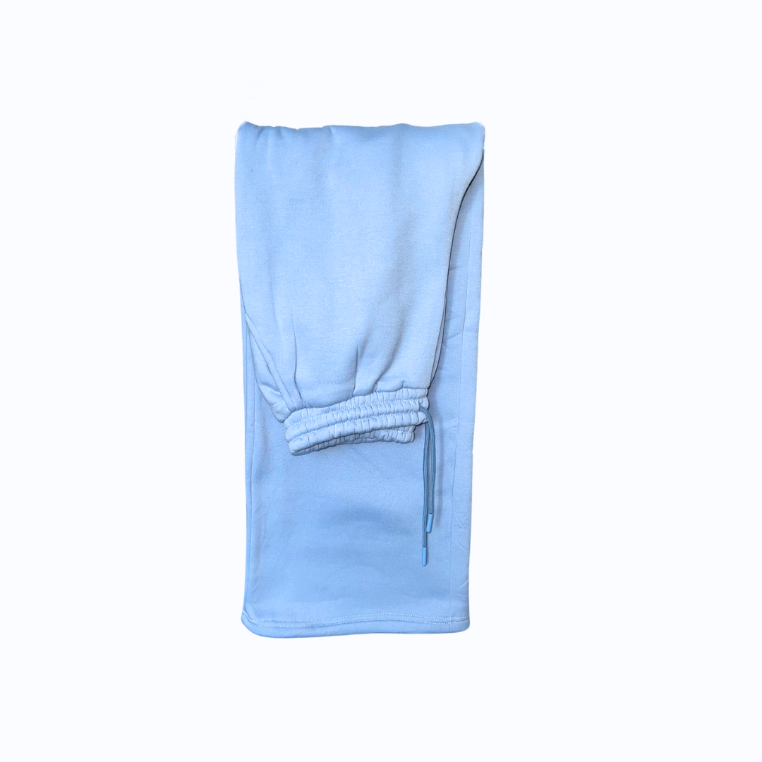 Jogging coupe ample bleu