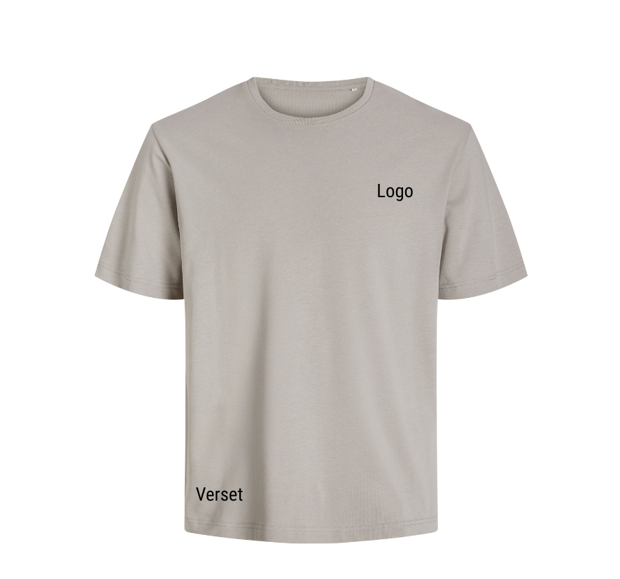 T-shirt beige à personnaliser