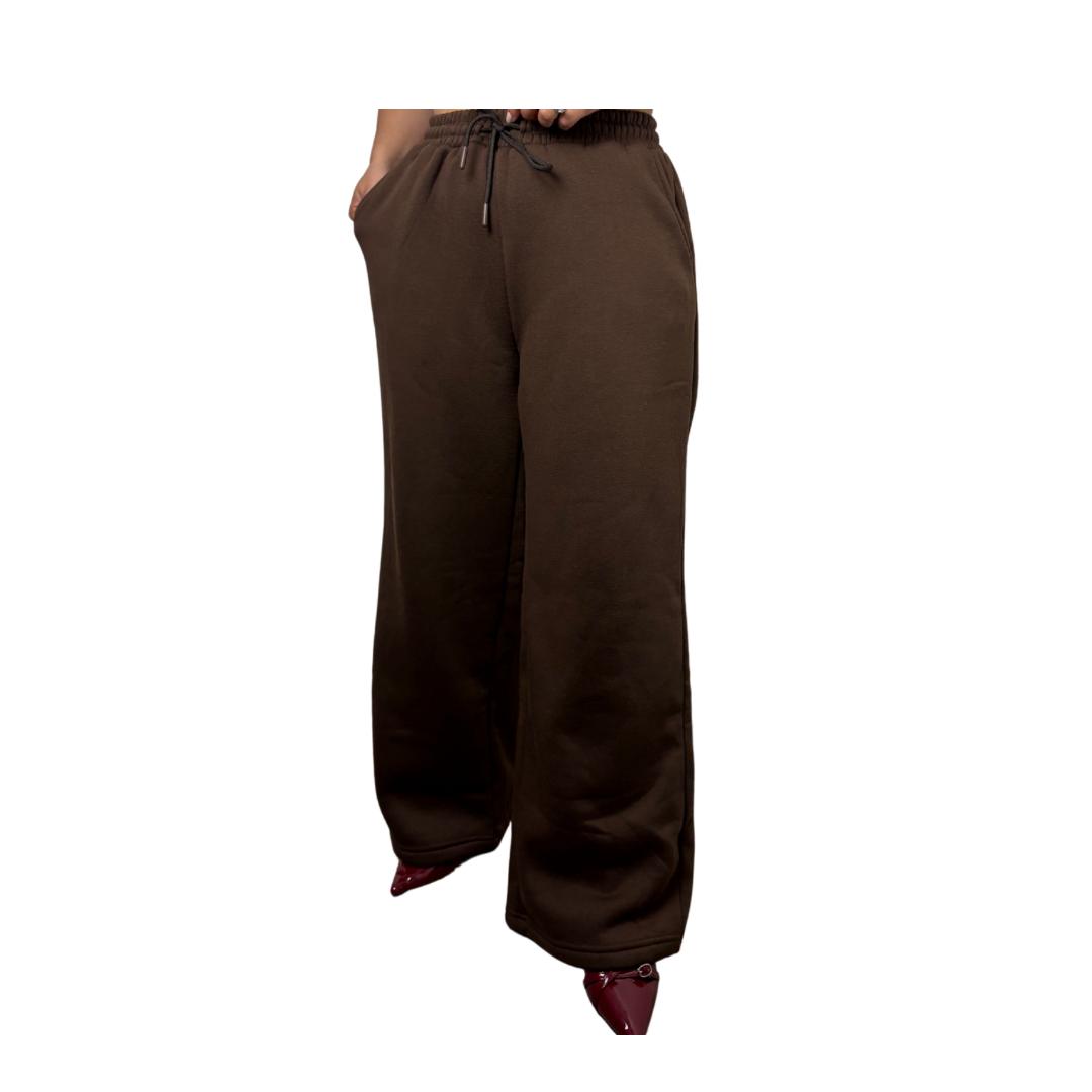 Pantalon molleton - Marron