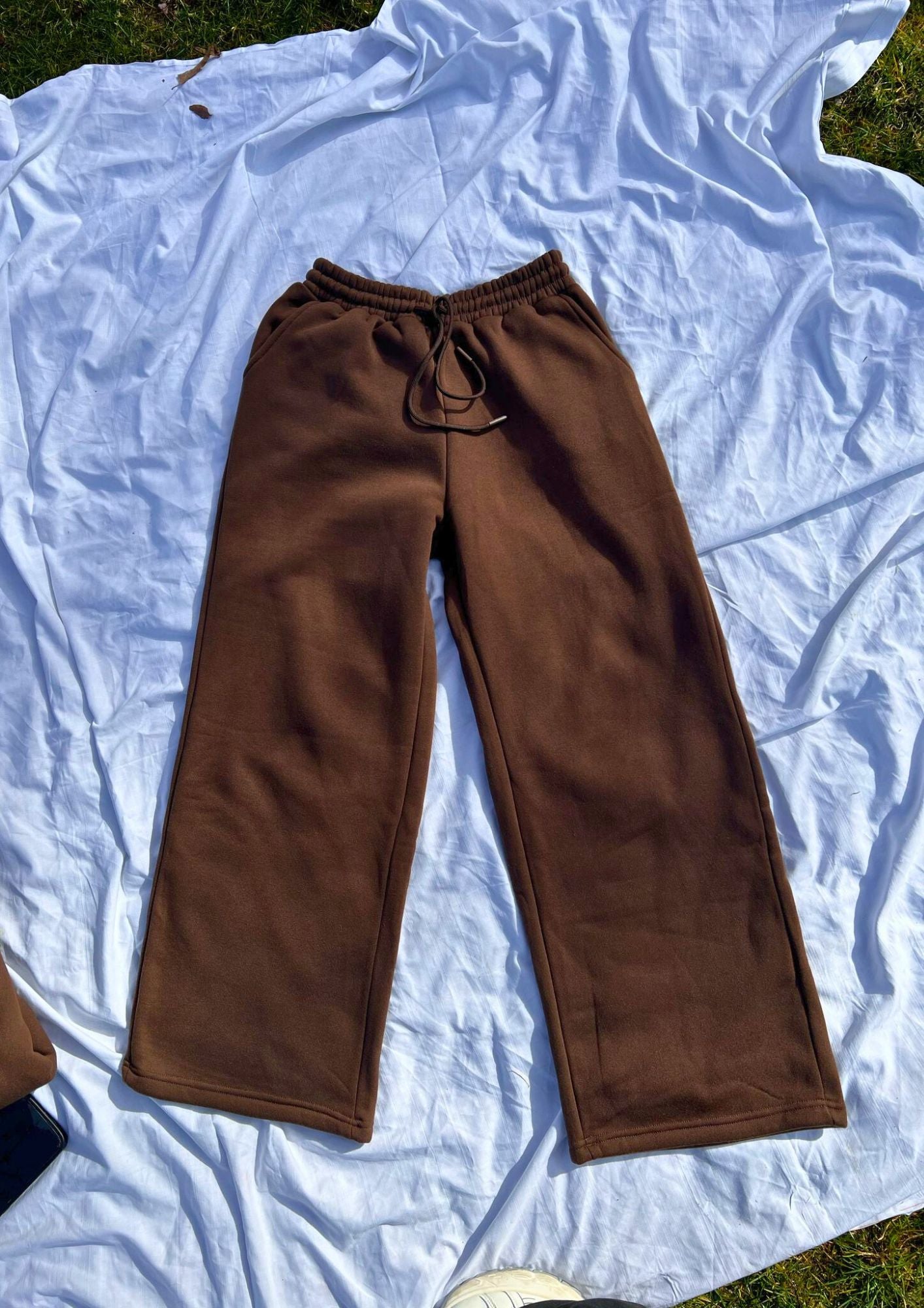 Pantalon molleton - Marron