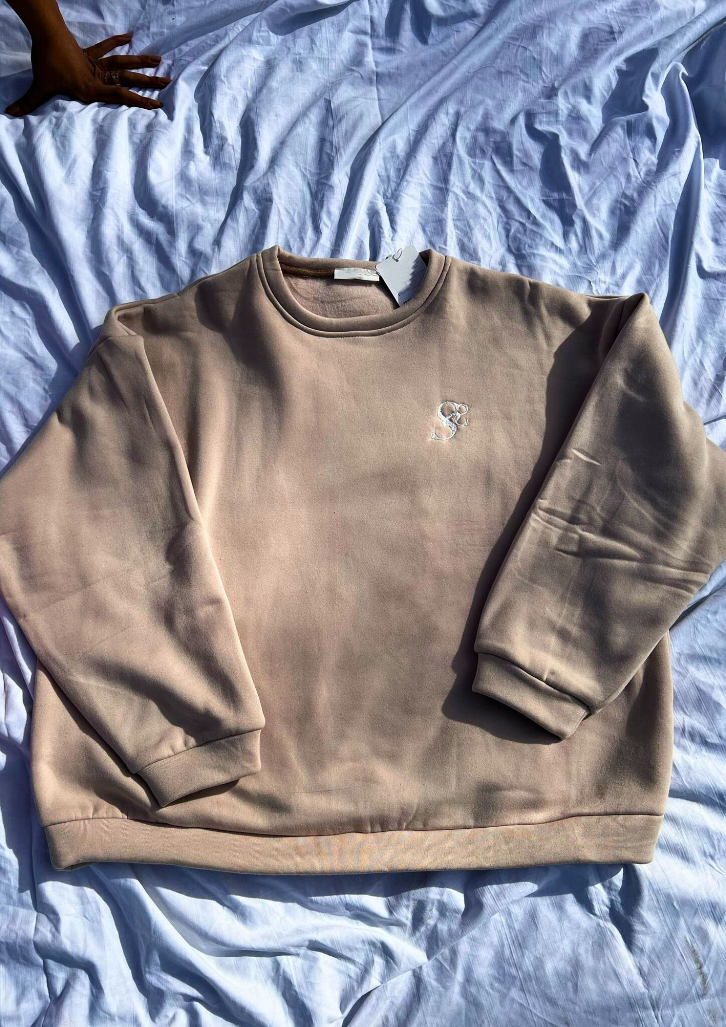 Sand - Sweat oversize - Beige