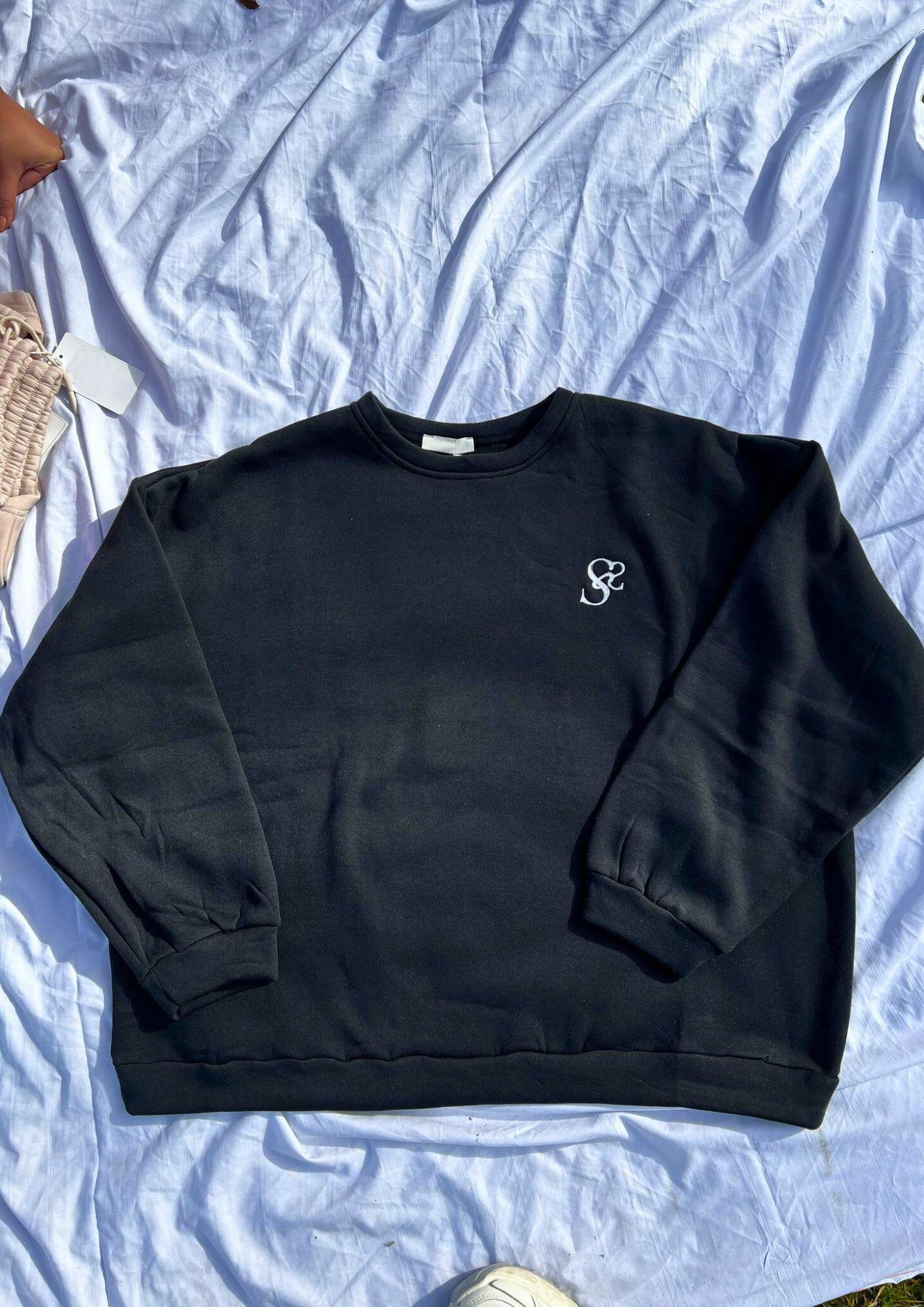 Ana - Sweat oversize - Noir